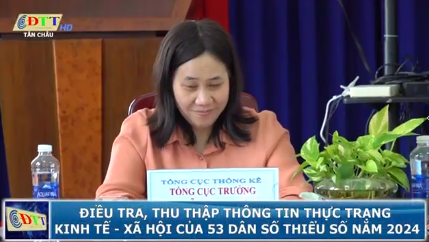 Video an giang tiếp đoàn kiểm tra về việc đt, tttt về thực trạng kt-xh dan tộc thiểu số