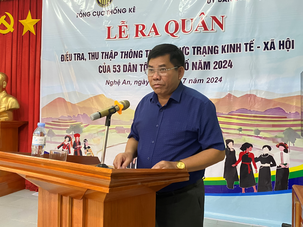 Nghệ an ra quân điều tra thu thập thông tin thực trạng kinh tế - xã hội của 53 dtts
