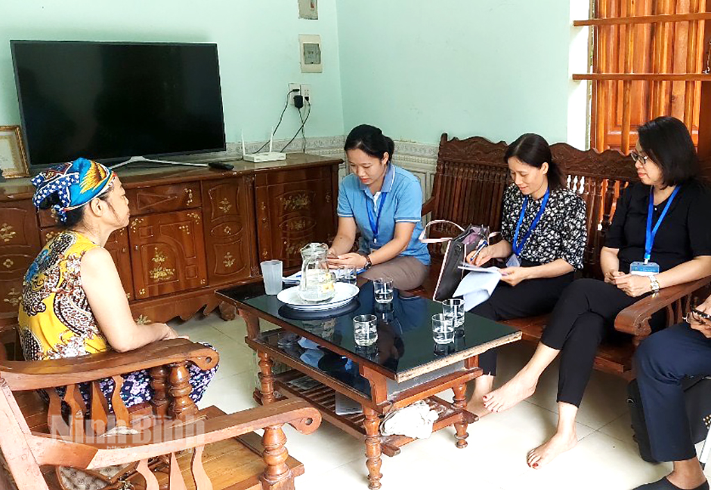 Ninh bình - công tác thu thập thông tin điều tra 53 dtts nhiều thuận lợi