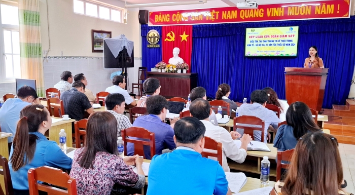 Phó tổng cục trưởng đỗ thị ngọc giám sát điều tra 53 dtts tại tỉnh bạc liêu