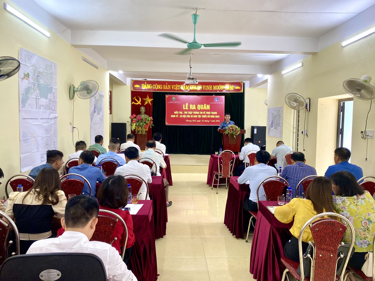 Lai châu ra quân điều tra, tttt về thực trạng kt-xh của 53 dân tộc thiểu số năm 2024